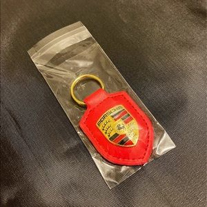 New - Porsche Keychain